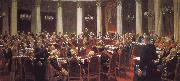 Ilia Efimovich Repin May 7, 1901 a State Council meeting painting